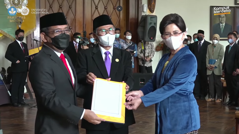 Selamat Atas Pelantikan Dan Serah Terima Rektor Universitas Gadjah Mada