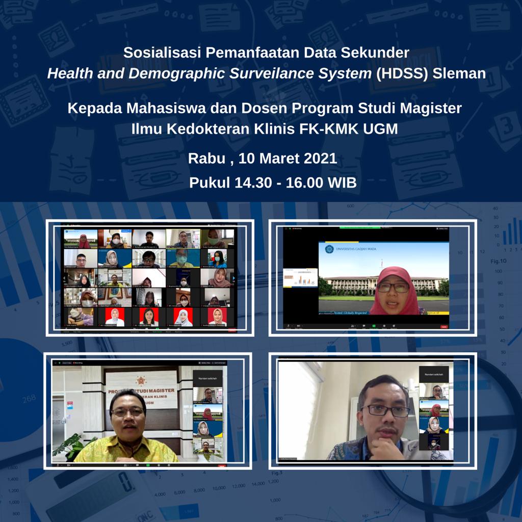 Sosialisasi Pemanfaatan Data Sekunder HDSS 